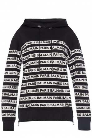 Printed hooded sweatshirt, zdjęcie 1 Printed hooded sweatshirt od Balmain